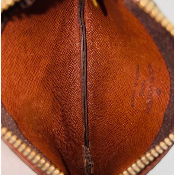 Authentic LV Louis Vuitton Monogram Pochette Cles Coin Case W/Box - Picture 9 of 12